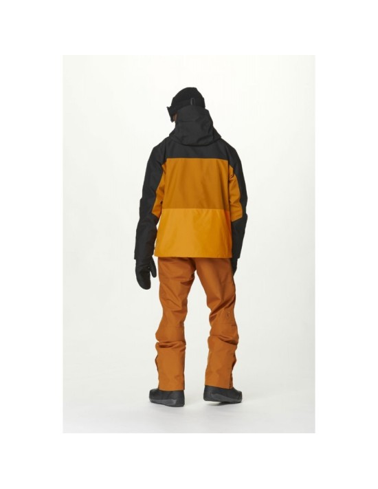 Skijacke Picture Object Jacket Black Honey Carrot