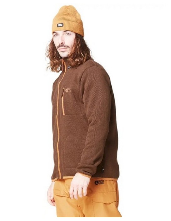 Fleece Picture Dauwy Polartec Chicory Coffee