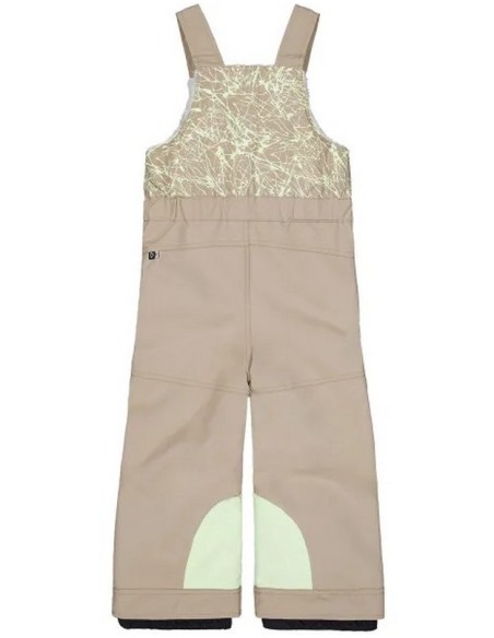 Picture Snowy Bib Roebuck Textury Print Schnee-Latzhose