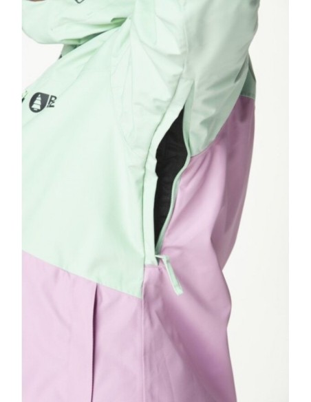 Veste de Ski Picture Seen Jkt Silt Green Acid Lime