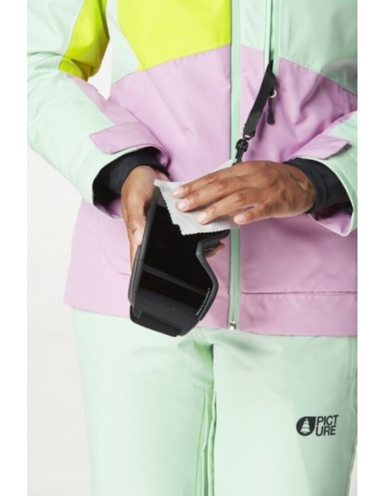 Skijacke Picture Seen Jkt Silt Green Acid Lime