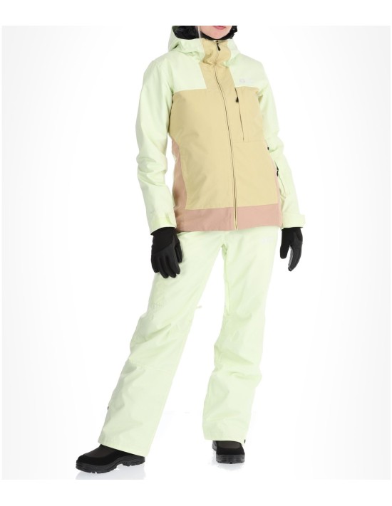 Skijacke Women Picture Seakrest Lime Cream Hemp Roebuck
