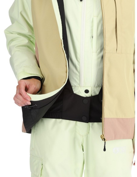 Veste de ski Femme Picture Seakrest Lime Cream Hemp Roebuck