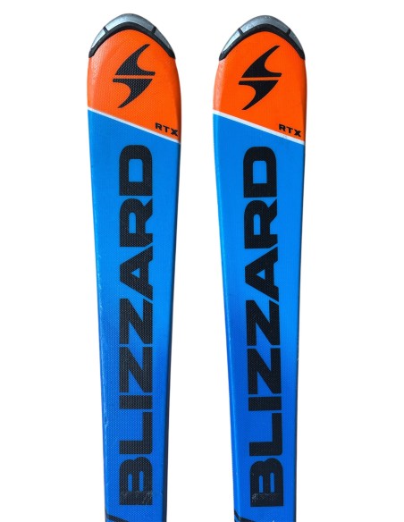 Ski Junior Occasion Blizzard RTX Green + Fix Marker