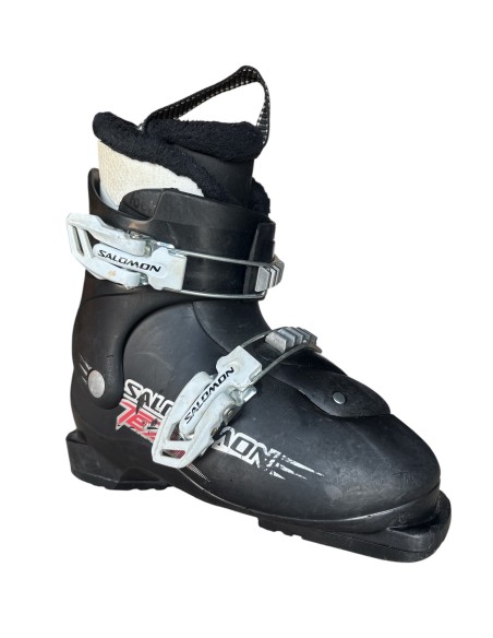 Chaussures de ski Occasions Salomon Team 2 Black Red