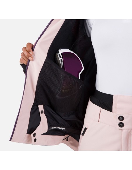 Damen-Skijacke Rossignol W Corbet's 2l jkt Mulberry