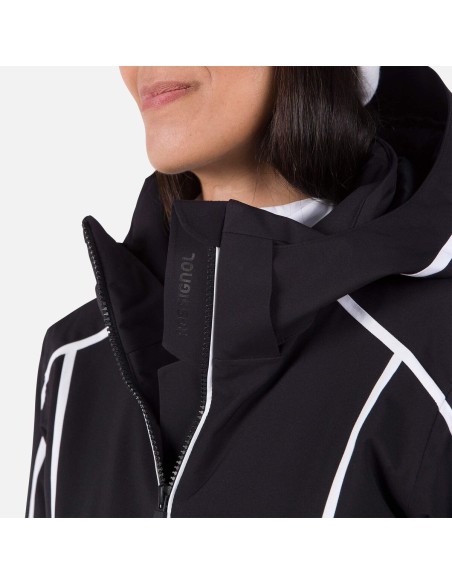Skijacke W Flat Black Rossignol 2025