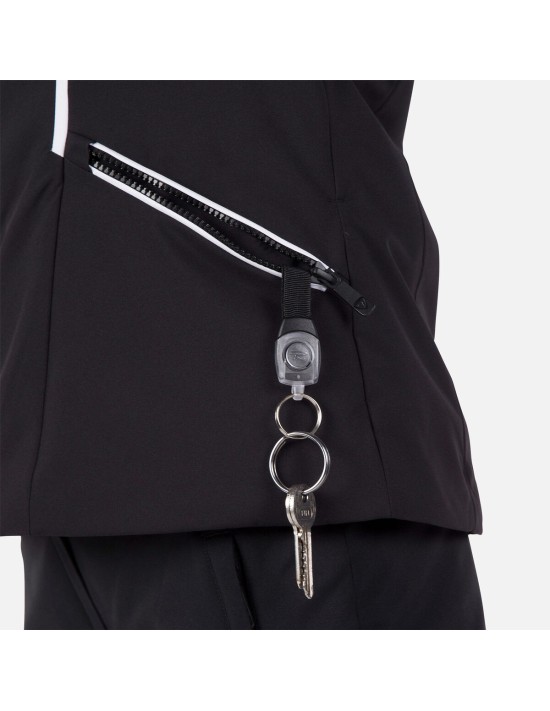 Skijacke W Flat Black Rossignol 2025