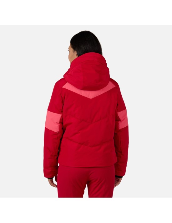 Veste de ski Femme Rossignol Wispile jkt Ruby Red