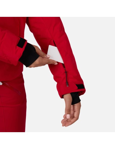 Veste de ski Femme Rossignol Wispile jkt Ruby Red