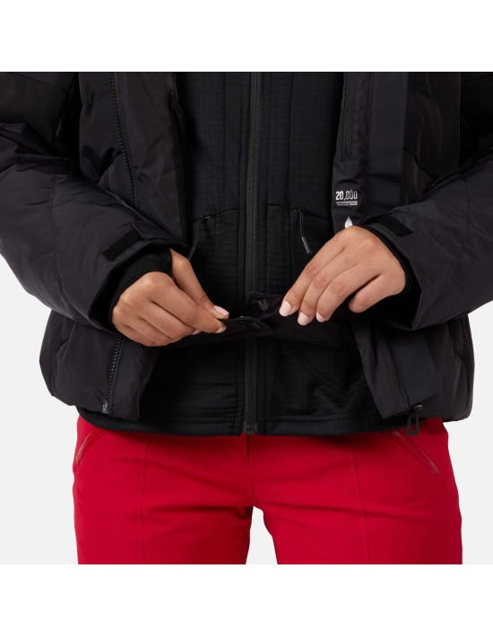 Skijacke Women Rossignol Wispile jkt Black