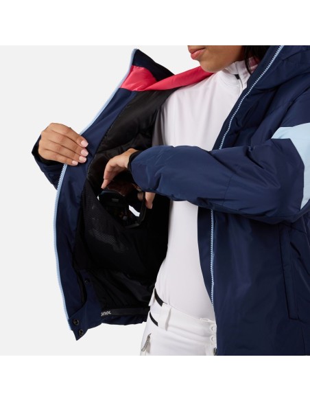 Skijacke Women Rossignol W Wispile Puffy Dark Navy