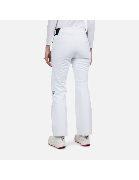 Pantalon de Ski Femme Rossignol W Ski Pant Blanc