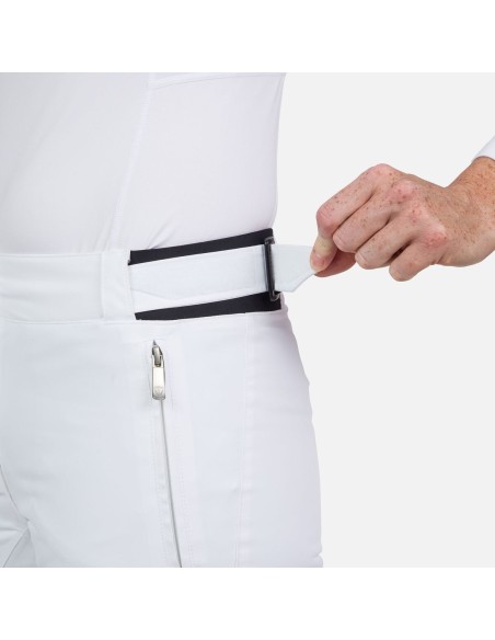Pantalon de Ski Femme Rossignol W Ski Pant Blanc