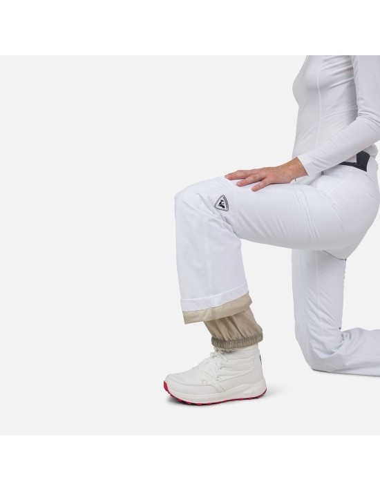 Pantalon de Ski Femme Rossignol W Ski Pant Blanc