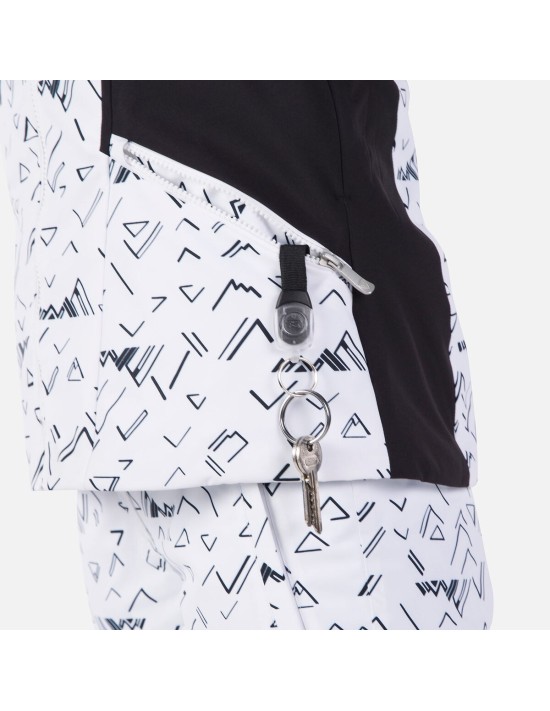Skijacke W Saliver Jkt White 2025