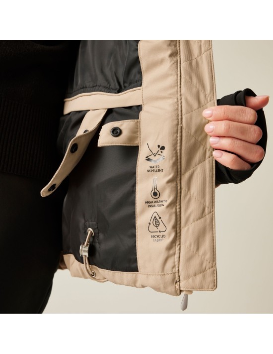 Veste de ski Femme Dare 2B Glamorize VI Jacket Warm Taupe