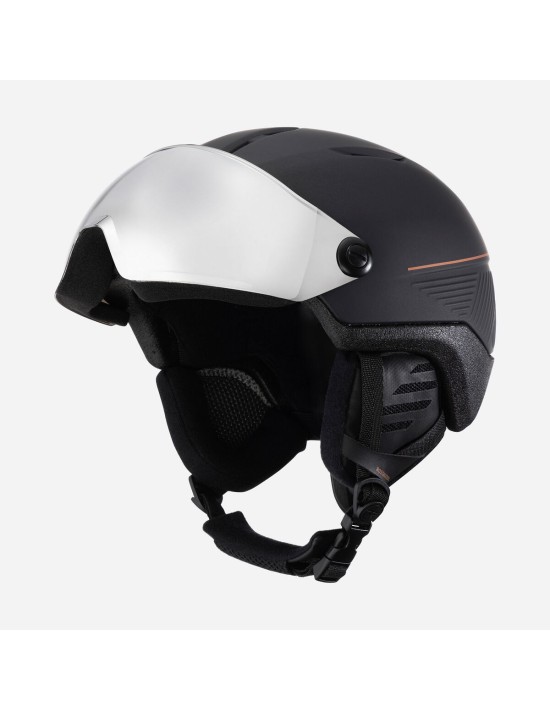 Skihelm Rossignol Fit Visor IMPACTS mit photochromatischem Visier Schwarz 2026