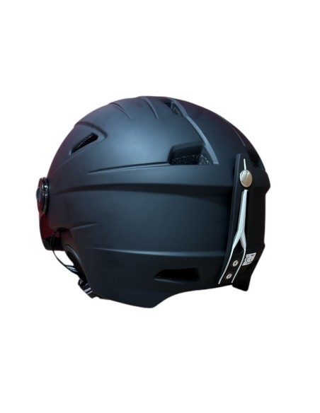 Skihelm Neu mit Visier Zig Zag Schwarz S3 All Weather