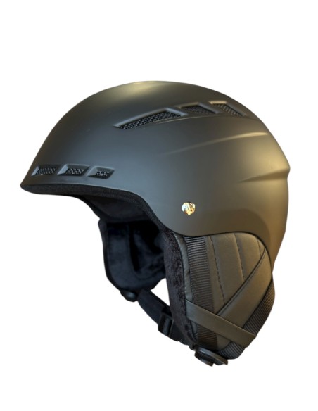 Casque de ski Zig Zag Noir réglable à molette