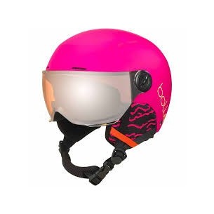 Skihelm Bollé Quiz Visor mit Rändelrad Größe 49/52cm S2