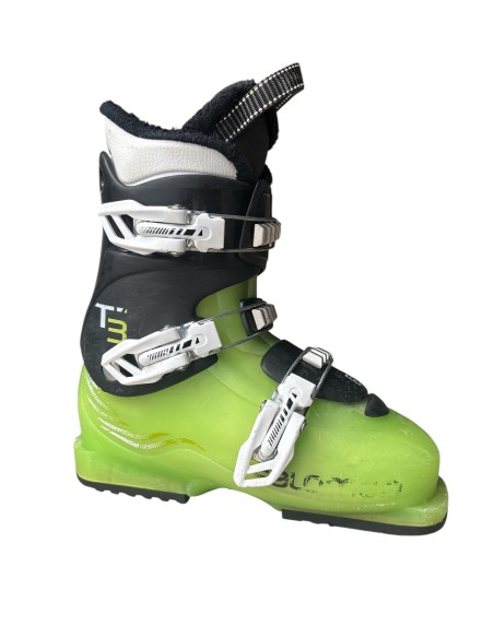 Salomon Team 2 und 3 Black Green Junior Skischuhe Größe von 18 bis 26 Mondopoint