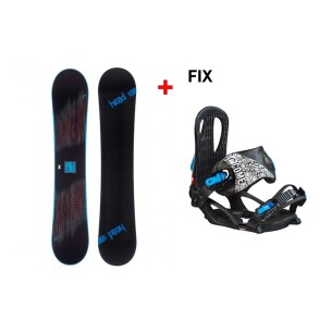 Pack Snowboard Neuf Head Rocka 4d 2021 + Fix Head Taille 146cm