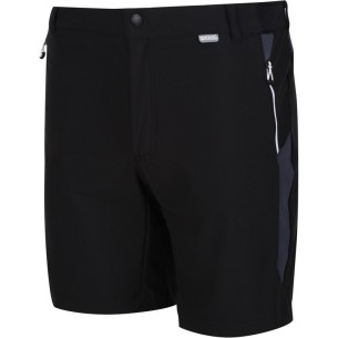 Regatta Mountain Short II Black Herren-Wandershorts