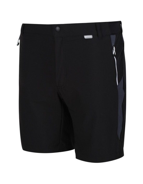 Regatta Mountain Short II Black Herren-Wandershorts