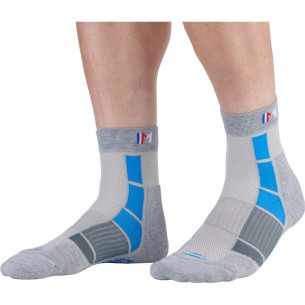 Chaussettes de Randonnée Techniques Monnet Mid Air Bleu