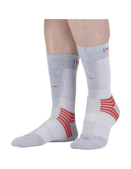 Chaussette Monnet Trek Air Rouge