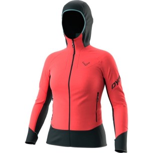 Dynafit Women's Mezzalama Polartec Alpha JKT W Hot Coral Jacket Größe M