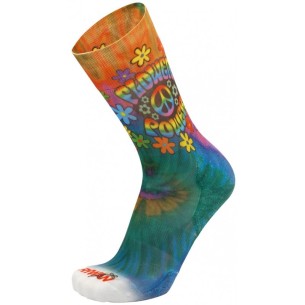 Rywan No Limit Graphik Flower Power Oil Wander-/Trail-Socke