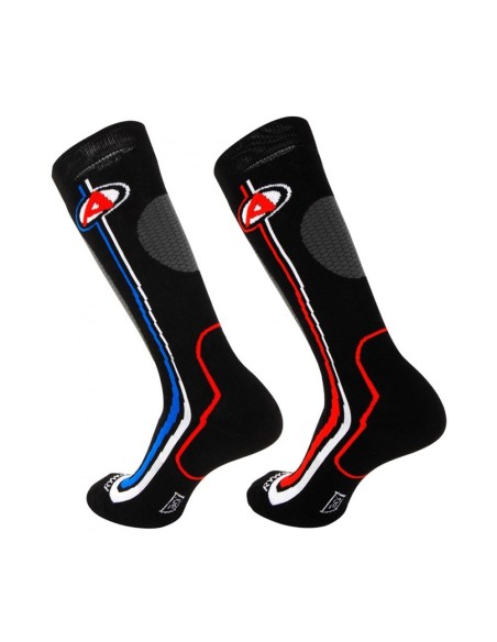 Rywan Lot de 2 paires chaussettes de ski Junior SKITEAM 2