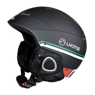 Casque de ski Lhotse Silicate Black Green Ajustable à molette
