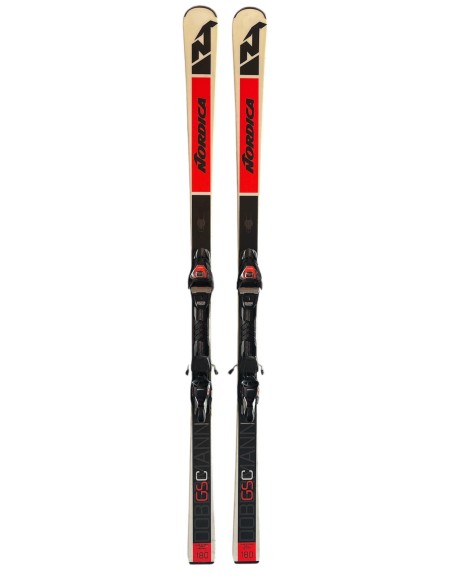Skigebrauchte Nordica Doberman GS + Bindung TPX 12 GW