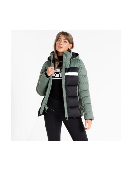 Neu Women's Ski Jacket Dare 2B Crystallize Duck Green 2024
