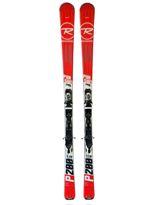Ski Occasion Rossignol Pursuit 200 Red + Fix Look
