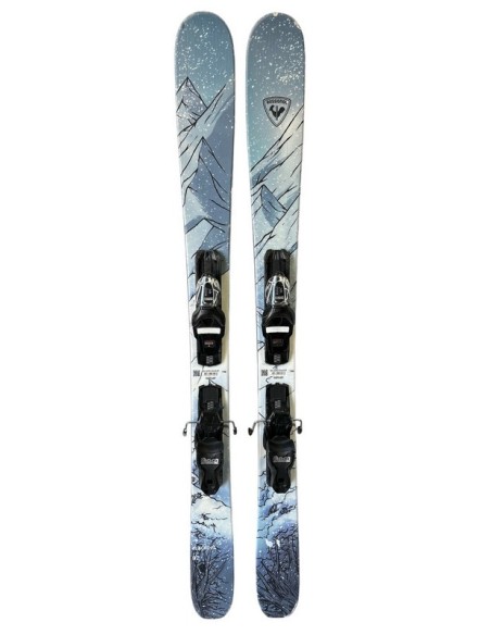 Ski Occasion Rossignol Blackops 92 + Look NX12 GW