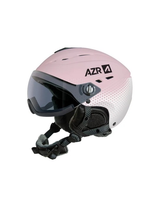 Skihelm mit Visier AZR Pluton Pink S3