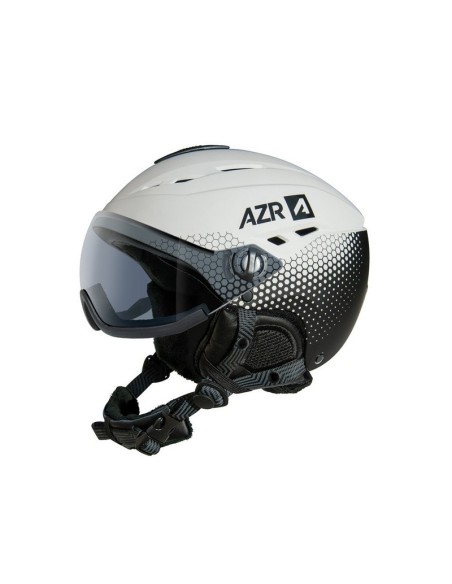 Casque de ski à Visière AZR Pluton Blanc S3