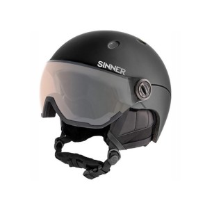 Skihelm Visier Sinner Titan Visor Black Photocromic