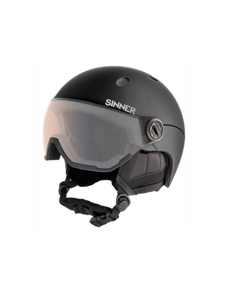 Skihelm Visier Sinner Titan Visor Black Photocromic