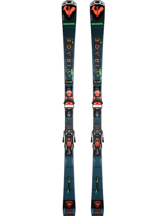Rossignol Super Virage VIII 2024 Neu + Look Spx 12 konect Gw