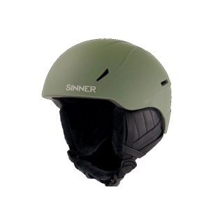 Casque de ski Sinner Crest Matte Moss Green