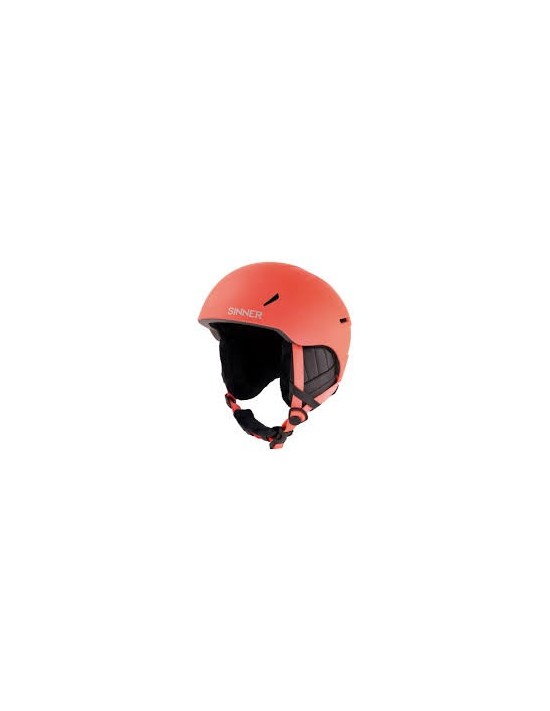 Skihelm Sinner Crest Matte Orange Neon