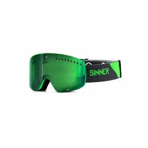 Skibrille Sinner Pine Matte Green Neon S3