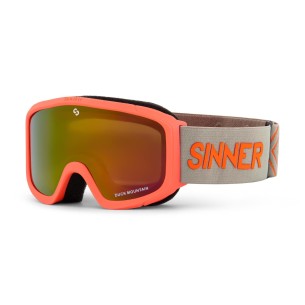 Masque de ski Junior Sinner Duck Mountain Orange S3