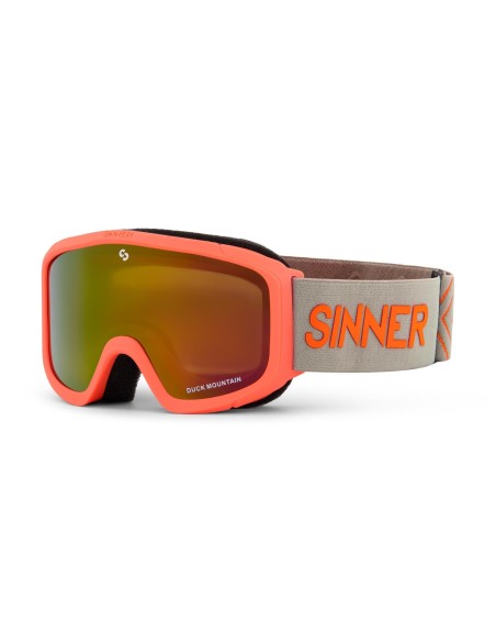 Junior Skibrille Sinner Duck Mountain Orange S3