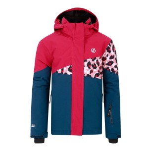 Neu Junior Skijacke Dare 2B Humour III Jkt Berry Pink